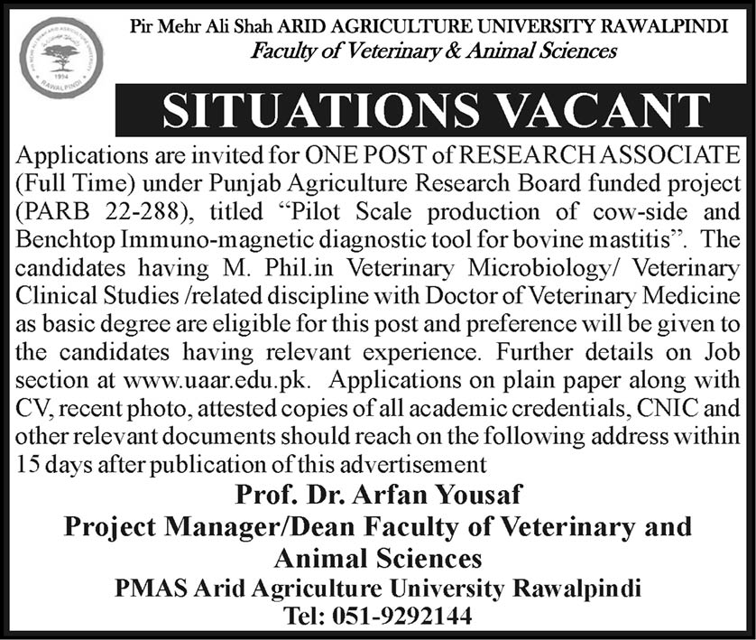 Arid Agriculture University